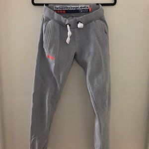 SuperDry grey sweatpant jogger